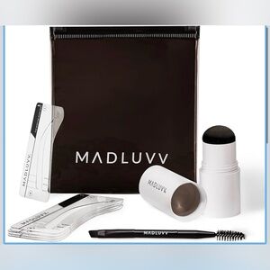 MADLUVV Brow Stamp Kit with Brow Stencils Easy Eyebrow Shaper